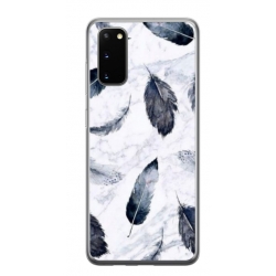 Husa personalizata tip carcasa HQPrint pentru Samsung Galaxy S20 FE, model Leaf Design 2, multicolor, S1D1M0071