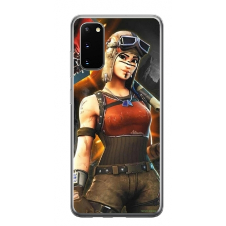 Husa personalizata tip carcasa HQPrint pentru Samsung Galaxy S20 FE, model Fortnite 1, multicolor, S1D1M0073