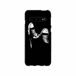 Husa personalizata tip carcasa HQPrint pentru Samsung Galaxy S10, model Sneakers, multicolor, S1D1M0381