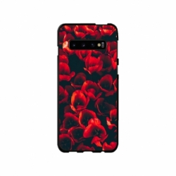 Husa personalizata tip carcasa HQPrint pentru Samsung Galaxy S10, model Flowers 24, multicolor, S1D1M0386