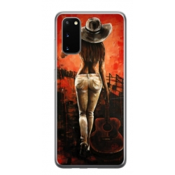 Husa personalizata tip carcasa HQPrint pentru Samsung Galaxy S20 FE, model Sexy Lady, multicolor, S1D1M0113