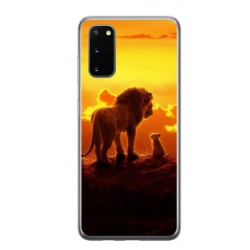 Husa personalizata tip carcasa HQPrint pentru Samsung Galaxy S20 FE, model Lion King 1, multicolor, S1D1M0119