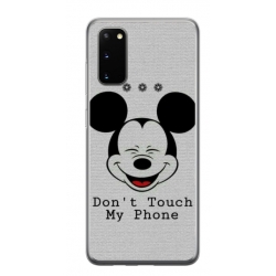Husa personalizata tip carcasa HQPrint pentru Samsung Galaxy S20 FE, model Dont Touch my Phone 3, multicolor, S1D1M0123