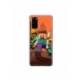 Husa personalizata tip carcasa HQPrint pentru Samsung Galaxy S20 FE, model Minecraft 1, multicolor, S1D1M0125
