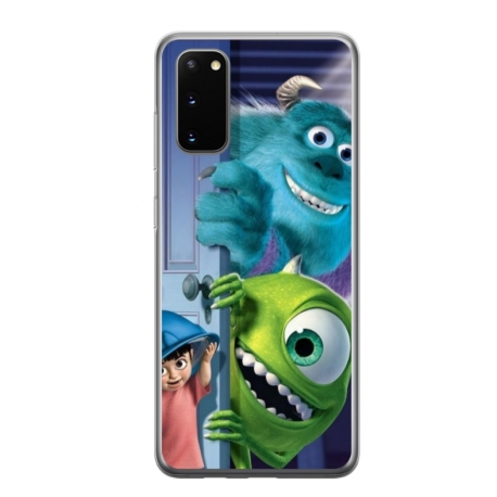 Husa personalizata tip carcasa HQPrint pentru Samsung Galaxy S20 FE, model Monster INC, multicolor, S1D1M0127