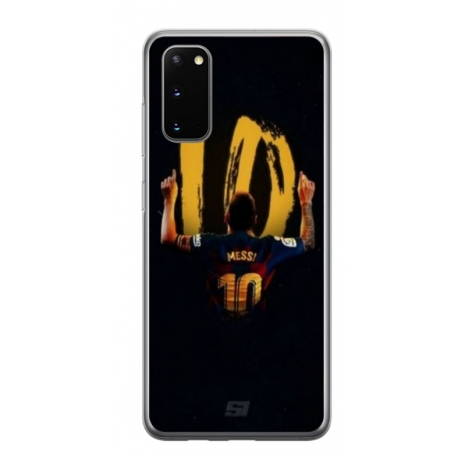 Husa personalizata tip carcasa HQPrint pentru Samsung Galaxy S20 FE, model Messi 2, multicolor, S1D1M0134
