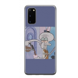 Husa personalizata tip carcasa HQPrint pentru Samsung Galaxy S20 FE, model Squidward 1, multicolor, S1D1M0161