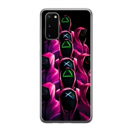 Husa personalizata tip carcasa HQPrint pentru Samsung Galaxy S20 FE, model Squid Game 8, multicolor, S1D1M0180