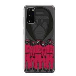 Husa personalizata tip carcasa HQPrint pentru Samsung Galaxy S20 FE, model Squid Game 15, multicolor, S1D1M0187