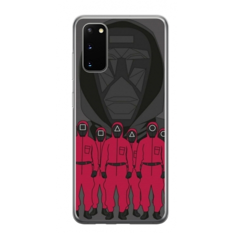 Husa personalizata tip carcasa HQPrint pentru Samsung Galaxy S20 FE, model Squid Game 15, multicolor, S1D1M0187