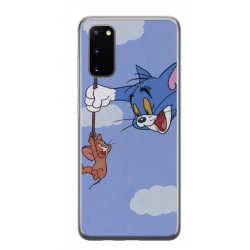 Husa personalizata tip carcasa HQPrint pentru Samsung Galaxy S20 FE, model Tom and Jerry 1, multicolor, S1D1M0203