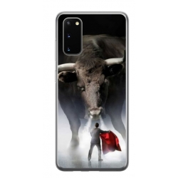 Husa personalizata tip carcasa HQPrint pentru Samsung Galaxy S20 FE, model Bull, multicolor, S1D1M0205