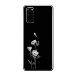 Husa personalizata tip carcasa HQPrint pentru Samsung Galaxy S20 FE, model Abstract Flowers, multicolor, S1D1M0216