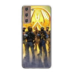 Husa personalizata tip carcasa HQPrint pentru Samsung Galaxy S21 FE, model Counter Strike, multicolor, S1D1M0062