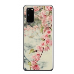 Husa personalizata tip carcasa HQPrint pentru Samsung Galaxy S20 FE, model Flowers 18, multicolor, S1D1M0245