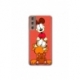 Husa personalizata tip carcasa HQPrint pentru Samsung Galaxy S21 FE, model Garfield, multicolor, S1D1M0085