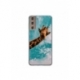 Husa personalizata tip carcasa HQPrint pentru Samsung Galaxy S21 FE, model Giraffe 2, multicolor, S1D1M0096
