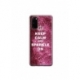 Husa personalizata tip carcasa HQPrint pentru Samsung Galaxy S20 FE, model Keep Calm and Sparkle On, multicolor, S1D1M0252