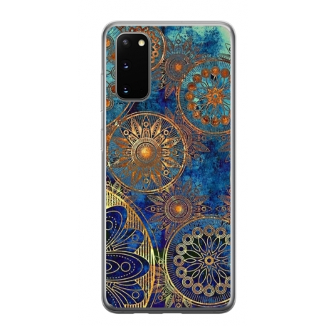Husa personalizata tip carcasa HQPrint pentru Samsung Galaxy S20 FE, model Mandela 3, multicolor, S1D1M0256