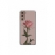 Husa personalizata tip carcasa HQPrint pentru Samsung Galaxy S21 FE, model Flowers 8, multicolor, S1D1M0141