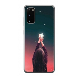 Husa personalizata tip carcasa HQPrint pentru Samsung Galaxy S20 FE, model Star stealing, multicolor, S1D1M0292