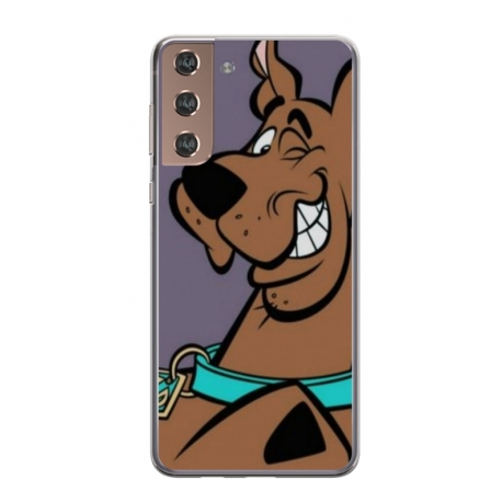 Husa personalizata tip carcasa HQPrint pentru Samsung Galaxy S21, model Scooby Doo 2, multicolor, S1D1M0164