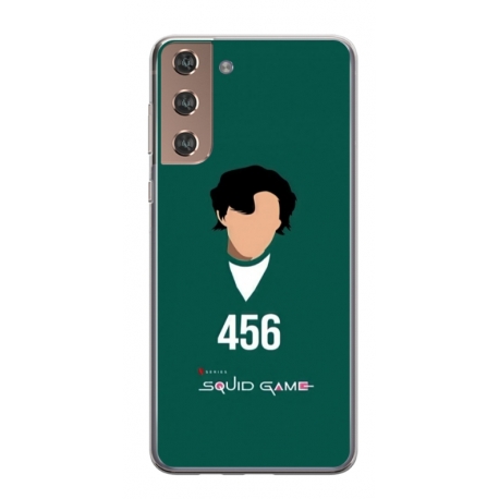 Husa personalizata tip carcasa HQPrint pentru Samsung Galaxy S21, model Squid Game 3, multicolor, S1D1M0175