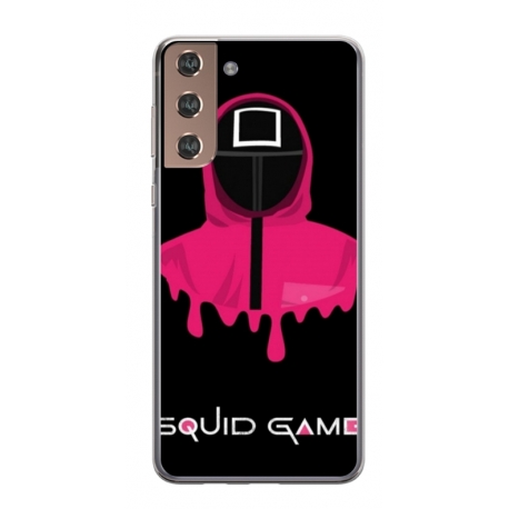 Husa personalizata tip carcasa HQPrint pentru Samsung Galaxy S21 FE, model Squid Game 7, multicolor, S1D1M0179