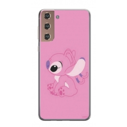 Husa personalizata tip carcasa HQPrint pentru Samsung Galaxy S21 Plus, model Pink Stitch, multicolor, S1D1M0005