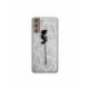 Husa personalizata tip carcasa HQPrint pentru Samsung Galaxy S21 Plus, model Black Rose, multicolor, S1D1M0021