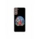 Husa personalizata tip carcasa HQPrint pentru Samsung Galaxy S21 Plus, model Covid Santa, multicolor, S1D1M0055