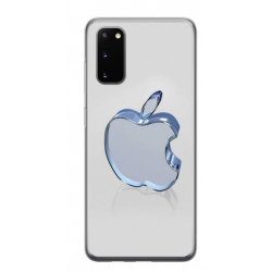 Husa personalizata tip carcasa HQPrint pentru Samsung Galaxy S20 FE, model Apple Logo, multicolor, S1D1M0323