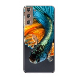 Husa personalizata tip carcasa HQPrint pentru Samsung Galaxy S21 Plus, model Pesti 1, multicolor, S1D1M0074