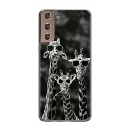 Husa personalizata tip carcasa HQPrint pentru Samsung Galaxy S21 Plus, model Zebra 1, multicolor, S1D1M0086