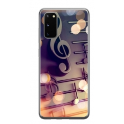 Husa personalizata tip carcasa HQPrint pentru Samsung Galaxy S20 FE, model Notes, multicolor, S1D1M0328
