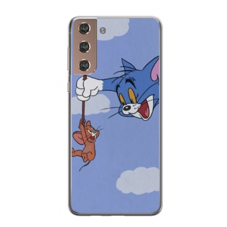 Husa personalizata tip carcasa HQPrint pentru Samsung Galaxy S21 FE, model Tinkerbell 1, multicolor, S1D1M0202