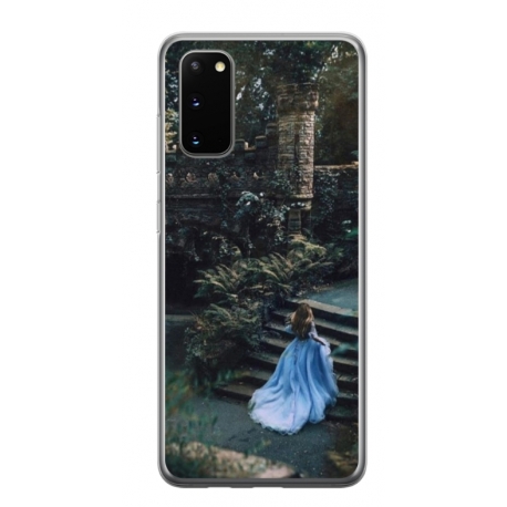 Husa personalizata tip carcasa HQPrint pentru Samsung Galaxy S20, model Bride, multicolor, S1D1M0338