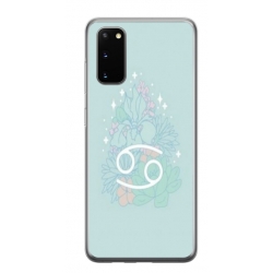 Husa personalizata tip carcasa HQPrint pentru Samsung Galaxy S20, model Gemini, multicolor, S1D1M0342