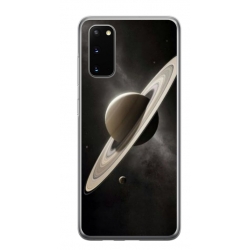 Husa personalizata tip carcasa HQPrint pentru Samsung Galaxy S20, model Planet 2, multicolor, S1D1M0348