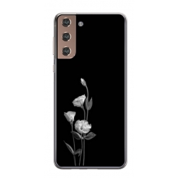 Husa personalizata tip carcasa HQPrint pentru Samsung Galaxy S21 Plus, model Abstract Flowers, multicolor, S1D1M0216