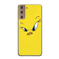 Husa personalizata tip carcasa HQPrint pentru Samsung Galaxy S21, model Looney Tunes 1, multicolor, S1D1M0225