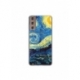 Husa personalizata tip carcasa HQPrint pentru Samsung Galaxy S21, model Van Gogh, multicolor, S1D1M0238