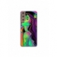 Husa personalizata tip carcasa HQPrint pentru Samsung Galaxy S21, model Colorful Girl, multicolor, S1D1M0249