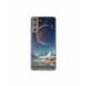Husa personalizata tip carcasa HQPrint pentru Samsung Galaxy S21 Plus, model Alien Planet, multicolor, S1D1M0264