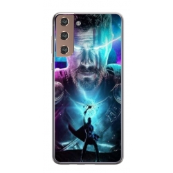 Husa personalizata tip carcasa HQPrint pentru Samsung Galaxy S22 Plus, model Thor 1, multicolor, S1D1M0201