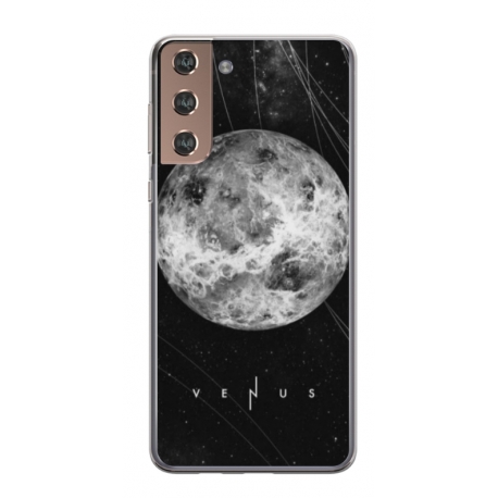 Husa personalizata tip carcasa HQPrint pentru Samsung Galaxy S22 Plus, model Moon, multicolor, S1D1M0212