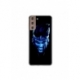 Husa personalizata tip carcasa HQPrint pentru Samsung Galaxy S21, model Blue King, multicolor, S1D1M0305