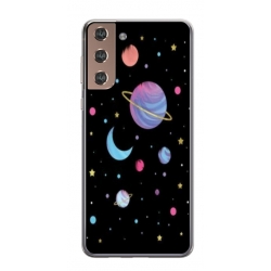 Husa personalizata tip carcasa HQPrint pentru Samsung Galaxy S21 Plus, model Brave, multicolor, S1D1M0310