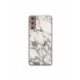 Husa personalizata tip carcasa HQPrint pentru Samsung Galaxy S21, model White Marble, multicolor, S1D1M0325