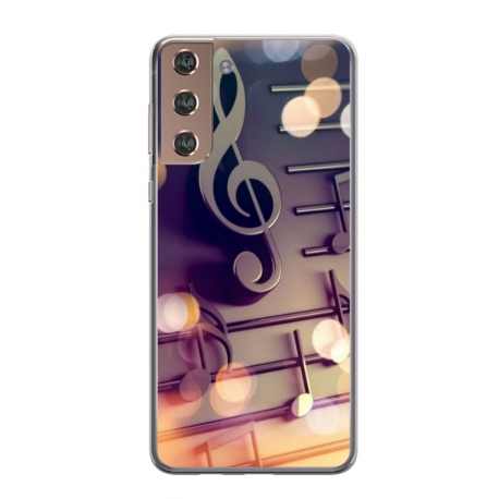 Husa personalizata tip carcasa HQPrint pentru Samsung Galaxy S21, model Notes, multicolor, S1D1M0328